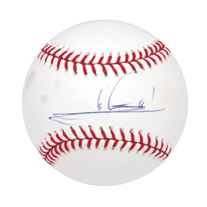 Mario Andretti Single-Signed Baseball (JSA)