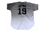 Tony Gwynn Autographed "HOF 07, 3141, .338" White Padres Jersey
