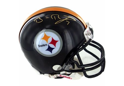 Ben Roethlisberger Autographed Pittsburgh Steelers Replica Mini Helmet
