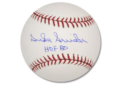 Duke Snider Single-Signed Baseball