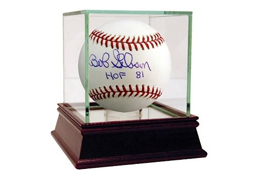 Bob Gibson MLB Baseball w/ HOF 81 Insc.