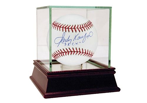 Sandy Koufax MLB Baseball w/ "3x Cy Young" Insc.