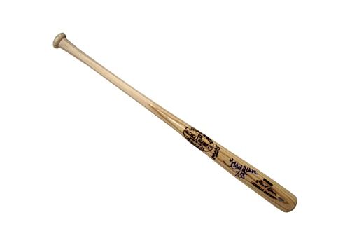 Hank Aaron Game Model Bat w/ "755" (MLB Auth)