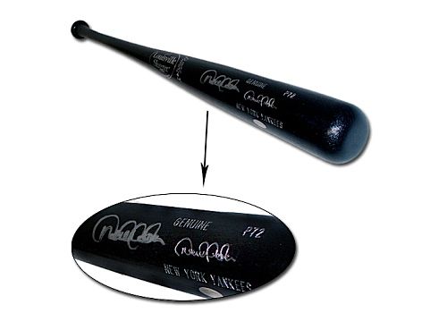 Derek Jeter Autographed Game Model Bat (MLB Auth)