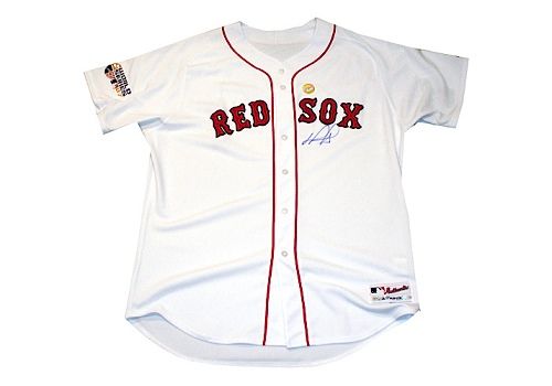 David Ortiz Red Sox Authentic Home 2007 WS Jersey (SSM / MLB Auth)