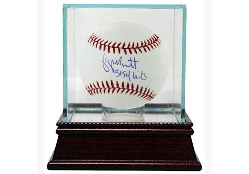 George Brett Autographed "3154 Hits" MLB Baseball