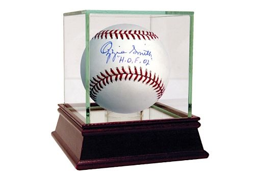 Ozzie Smith Autographed "HOF 02" MLB Baseball