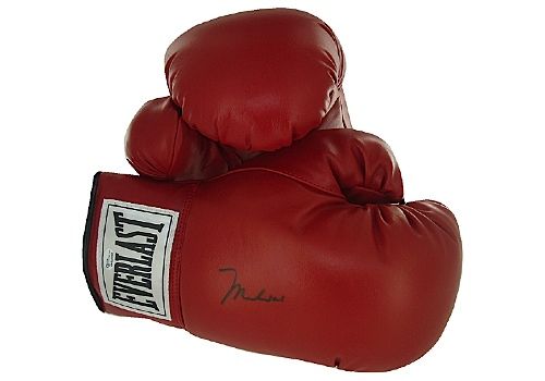 Muhammad Ali Autographed Boxing Gloves (Pair) (OA Auth) (One Glove Autographed)