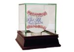 Carlton Fisk MLB Baseball w/ 75 WS - GM 6 HR Inscription (MLB Auth Only)