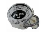 1969 New York Jets Team Signed Authentic Helmet (25 Sigs) (Comes with a letter listing names)