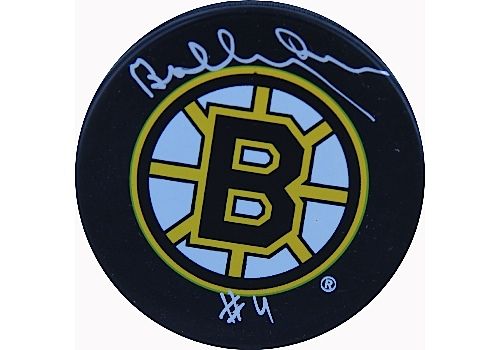 Bobby Orr Autographed Bruins Puck (Great North Road Auth)
