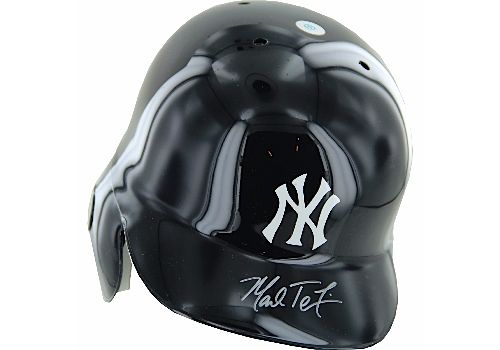 Mark Teixeira Signed New York Yankees Batting Helmet (MLB Auth)