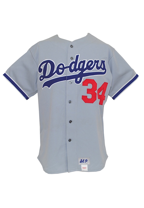 Lot Detail - 1981 Fernando Valenzuela Rookie LA Dodgers Team-Issued