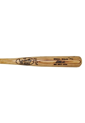 1995 Orel Hershiser Cleveland Indians World Series Game-Used Bat (Hershiser LOA) (PSA/DNA)