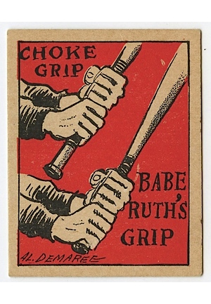 Babe Ruth Schutter-Johnson Card