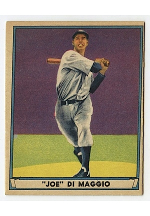 1941 Joe DiMaggio Play Ball Card