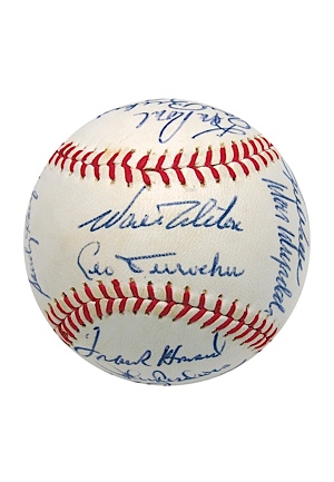 1963 Los Angeles Dodgers World Championship Team Autographed Baseball (JSA)
