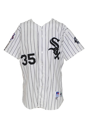 1995 Frank Thomas Chicago White Sox Game-Used Home Jersey Prepared for the 1995 All-Star Game