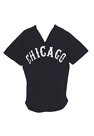 Circa 1977 Wilbur Wood Chicago White Sox Game-Used Road Jersey (Rare Style) 