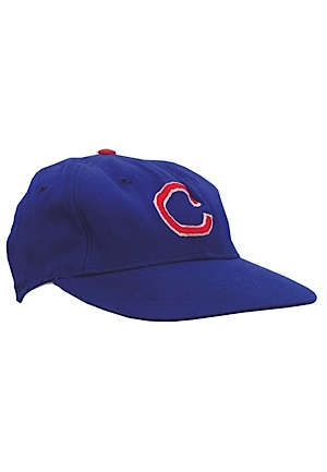1960-61 Ron Santo Chicago Cubs Game-Used Cap