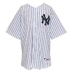 4/18/2010 Joba Chamberlain NY Yankees Bench Worn Home Jersey (Yankees Steiner LOA) (MLB)