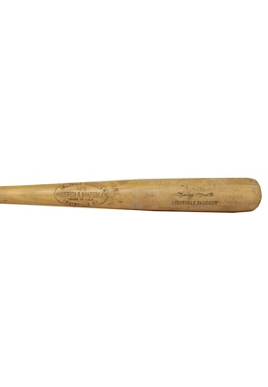 Circa 1965 Mickey Mantle NY Yankees Spline Bat (PSA/DNA)
