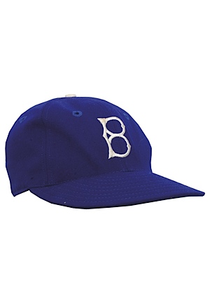 Late 1940s Original Brooklyn Dodgers Game-Issued Cap