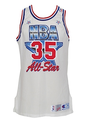 1991 Hersey Hawkins NBA Eastern Conference All-Star Game-Used Jersey (NBA COA)