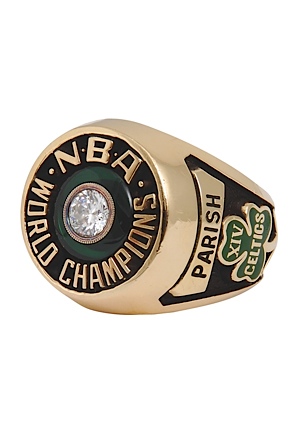1981 Robert Parish Boston Celtics Championship Ring (Parish LOA)