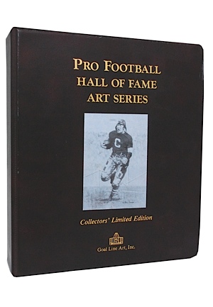 Pro Football HOFers Art Series Autographed Art Series Cards (85) (JSA)
