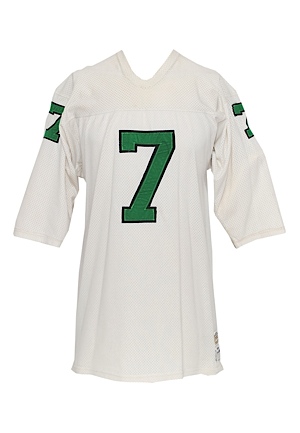 Circa 1973 John Revis Philadelphia Eagles Game-Used Road Jersey Worn By Ron Jaworski in Practice (Sourced From Jaworski)
