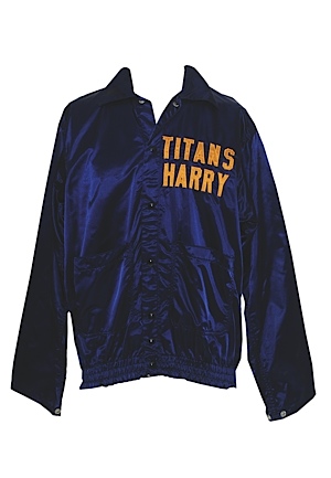 Circa 1960 Harry Wismer NY Titans AFL Worn Jacket (Rare)