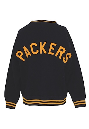 Late 1940s Green Bay Packers Worn Warm-Up Sweater