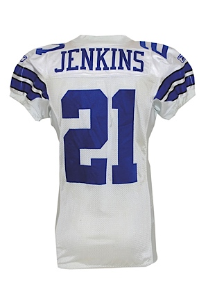 11/8/2009 Mike Jenkins Dallas Cowboys Game-Used Road Jersey (Cowboys-Steiner LOA)