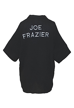 Lot of Joe Frazier Personally Worn & Autographed Jacket & Shirt (2) (JSA) (Agent LOA)