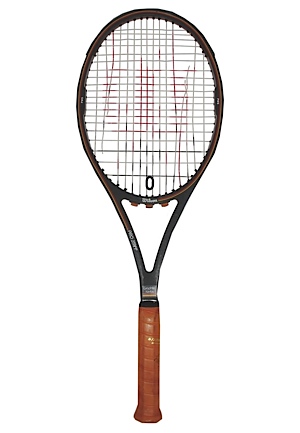 Pete Sampras Match Used & Autographed Tennis Racket (JSA) (Dale Ellis LOA)