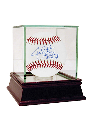 Jon Lester Autographed "No Hitter 5-19-08"MLB Baseball (Steiner COA)