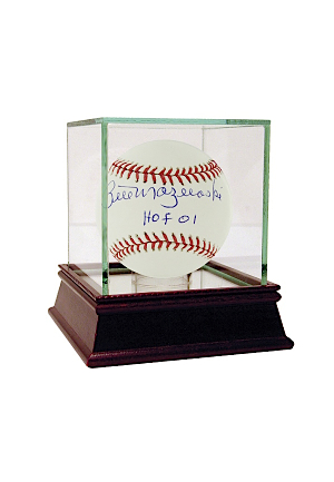 Bill Mazeroski Autographed "HOF" MLB Baseball (Steiner COA)