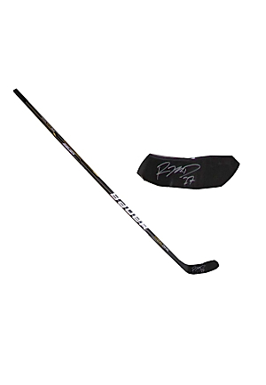 Ryan McDonagh Autographed Game Model Bauer Stick (Signed on Blade) (Steiner COA)