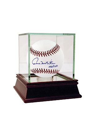 Paul Molitor Autographed "HOF" MLB Baseball (Steiner COA)