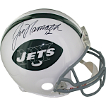 Joe Namath Autographed New York Jets Authentic Throwback Helmet