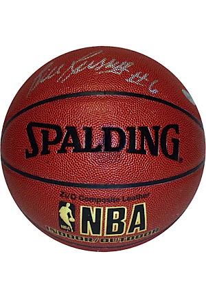 Bill Russell I/O Autographed Basketball (Hollywood Collectibles Holo)