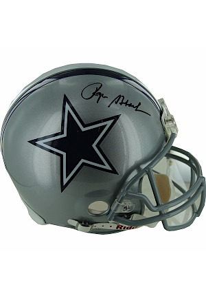 Roger Staubach Autographed Cowboys Full Size Helmet (Steiner COA)