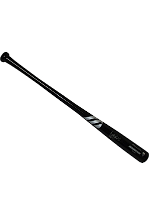 Ichiro Suzuki Autographed Black Game Model Bat (MLB Auth, Ichiro Holo)