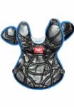 Ramon Castro #11 2007 Mets Game Used Catchers Leather Chest Protector Black/Blue/Grey (Steiner Sports COA)