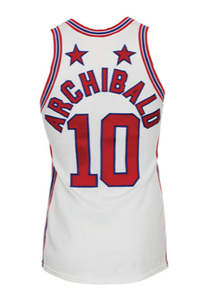 1973 Nate "Tiny" Archibald NBA All-Star Western Conference Game-Used Uniform with Sneakers (4)(Letter of Provenance)