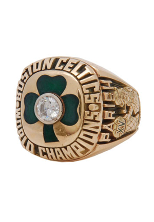 1983-84 Robert Parish Boston Celtics Championship Ring (Parish LOA)
