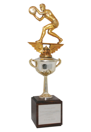 1974 Moses Malone Dapper Dan Tournament MVP Trophy (Family LOA)