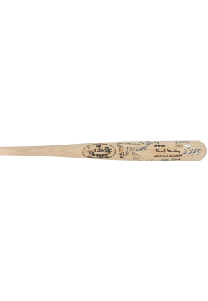 1996 NY Yankees World Championship Team Autographed Darryl Strawberry LVS Model Bat (JSA)