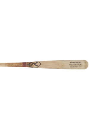 1998 Mark McGwire St. Louis Cardinals Game-Used Bat (70 HR Season) (PSA/DNA GU7)